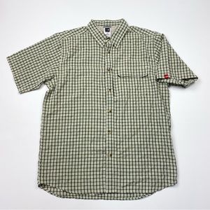 Men’s The North Face Short Sleeve Button Down Shirt Size Medium